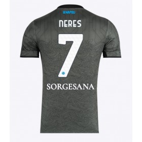 SSC Napoli David Neres #7 Tredje Kläder 2024-25 Kortärmad